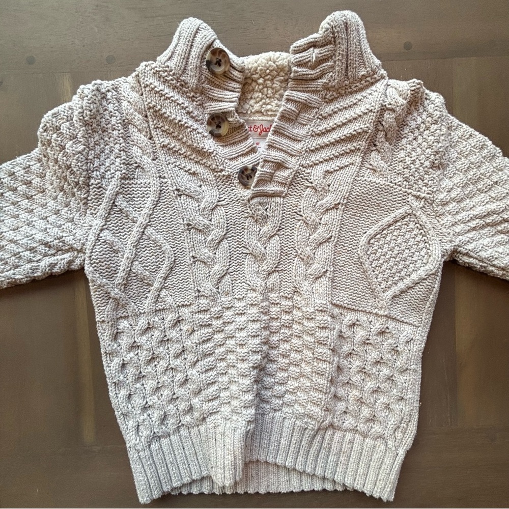 Cat & Jack Beige Sweater